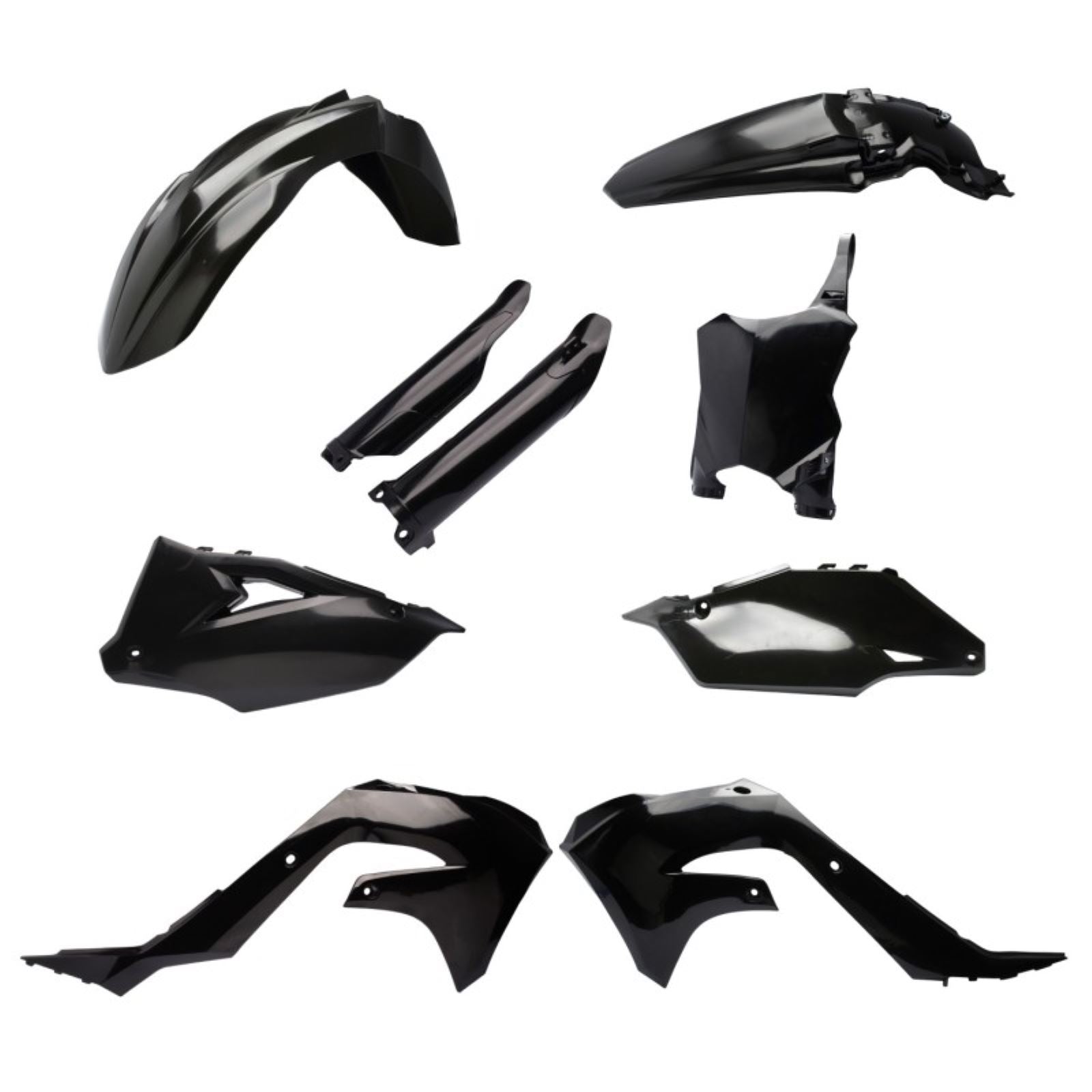 Cycra Body Kit - Powerflow - Black - KX450 [MPN: 1CYC-9325-12]_1453151