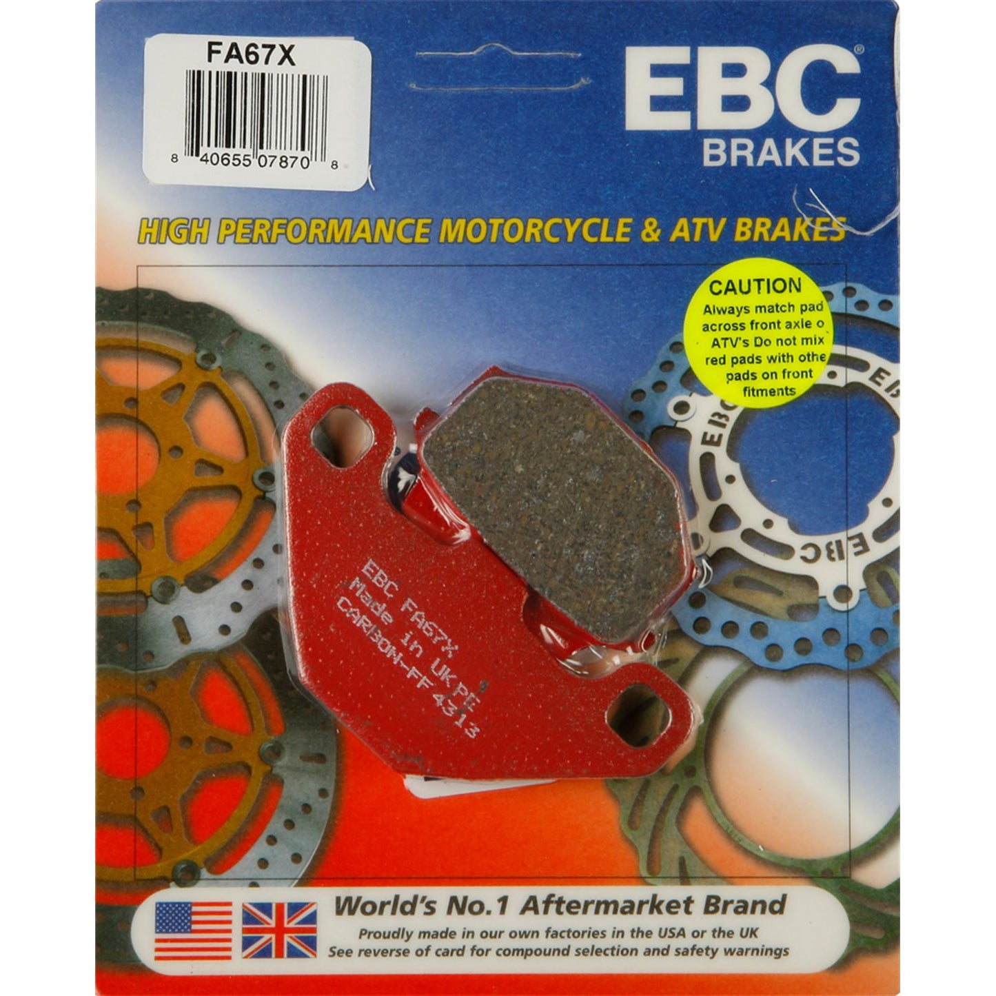 EBC Brakes Brake Pads FA67X_138237