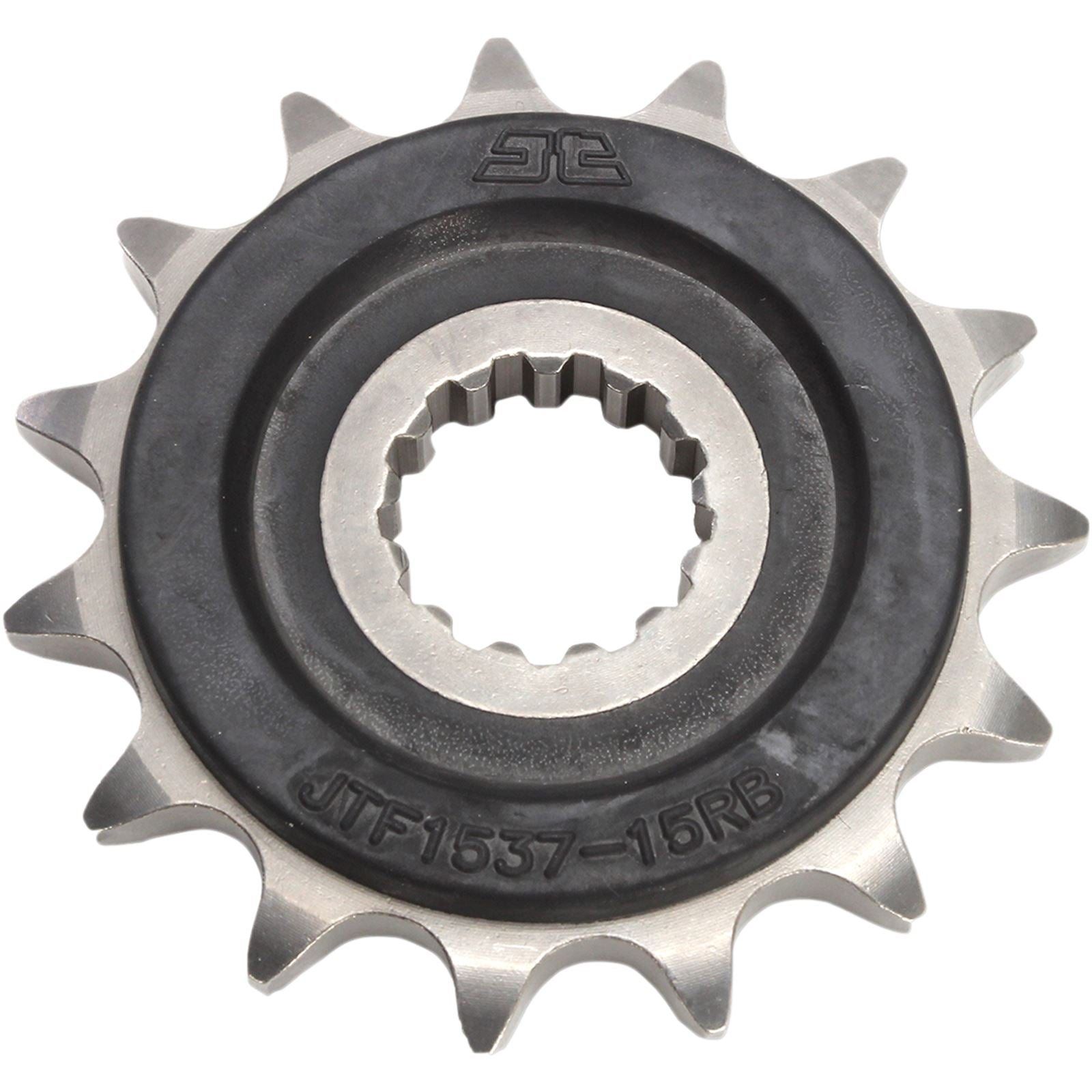 JT Sprockets Front Sprocket 15-Tooth with OE Rubber Damper JTF1537.15RB_401780