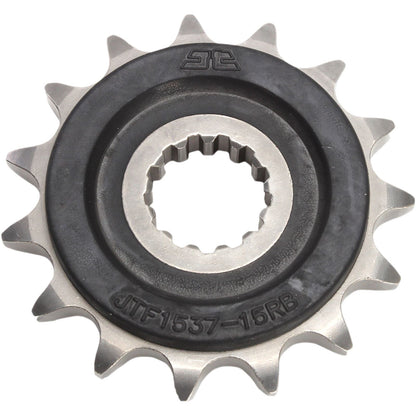 JT Sprockets Front Sprocket 15-Tooth with OE Rubber Damper JTF1537.15RB_401780