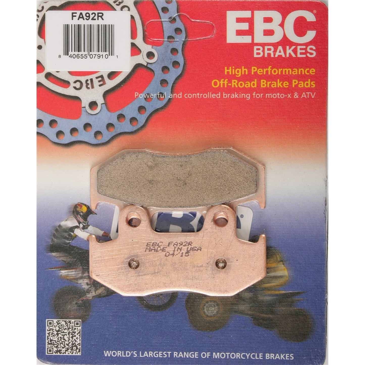 EBC Brakes Brake Pads FA92R_138253