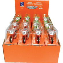 New-Ray Toys Replica 1:32 Pull Back Minibikes Set - 24 Piece Assortment  00417_138320