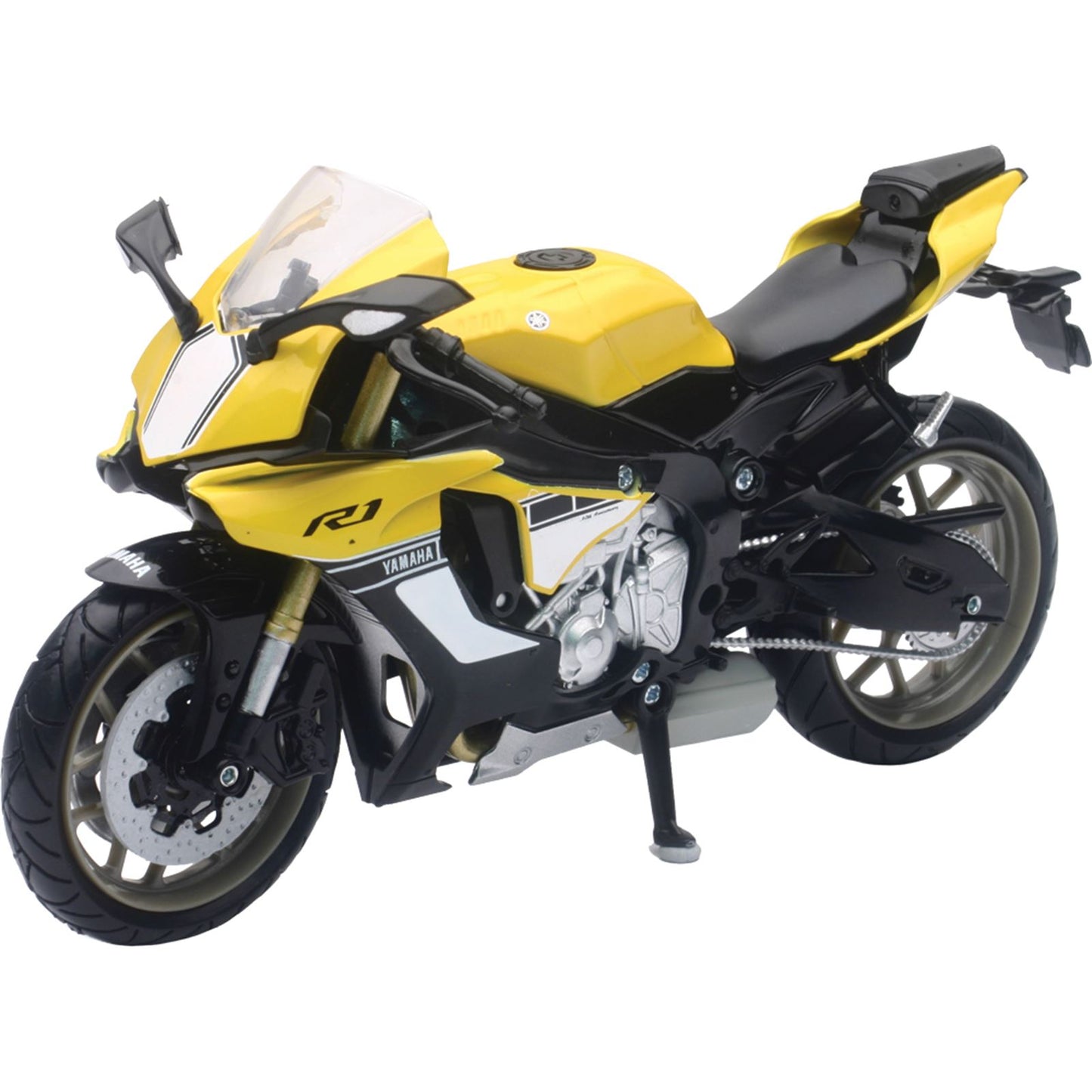 New-Ray Toys Replica 1:12 Super Sport Bike 2016 Yamaha YZF-R1 - Yellow 57803B_139139