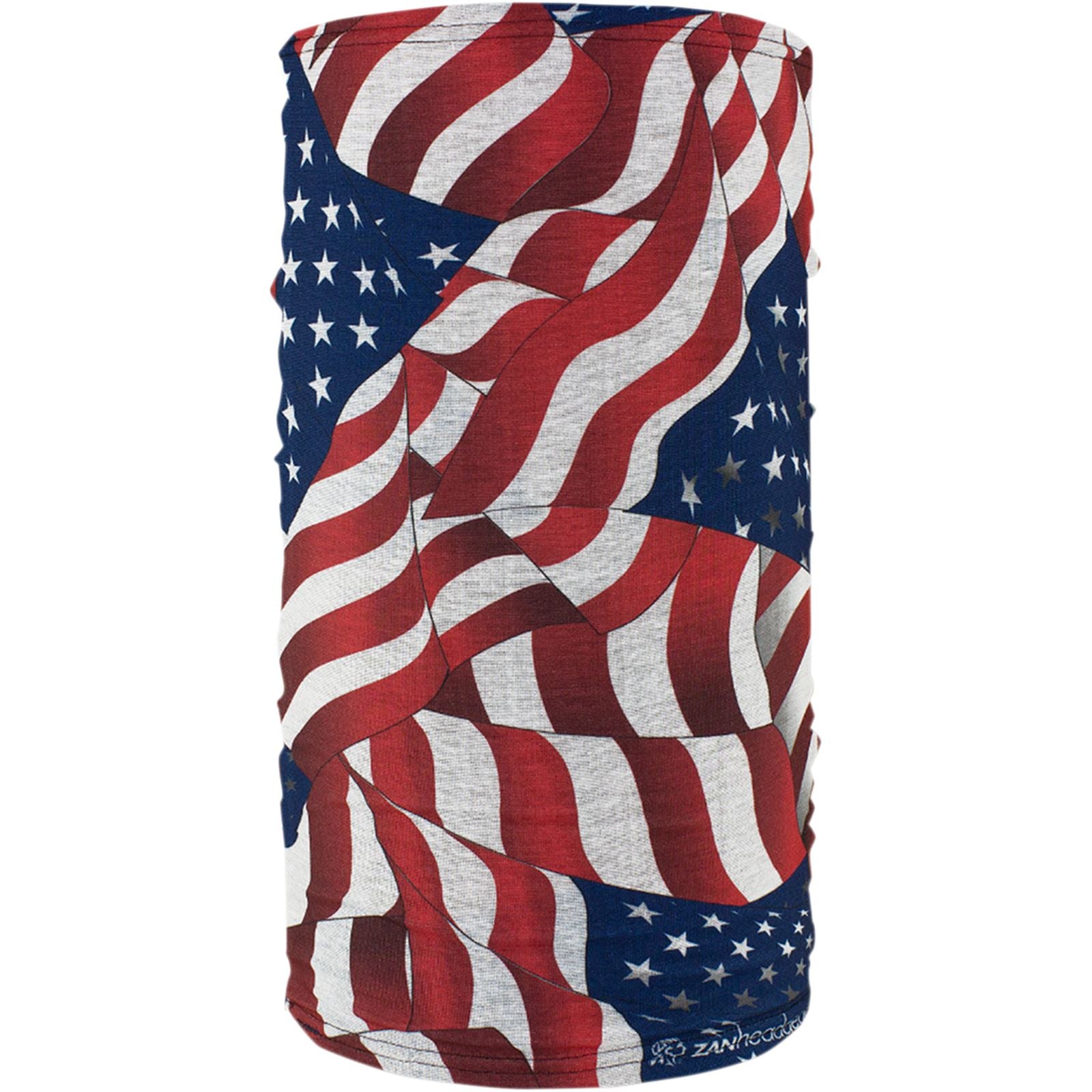 Zan Motley Tube Fleece Lined - Wavy USA Flag TF265_501814