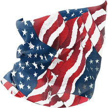 Zan Motley Tube Fleece Lined - Wavy USA Flag TF265_139261