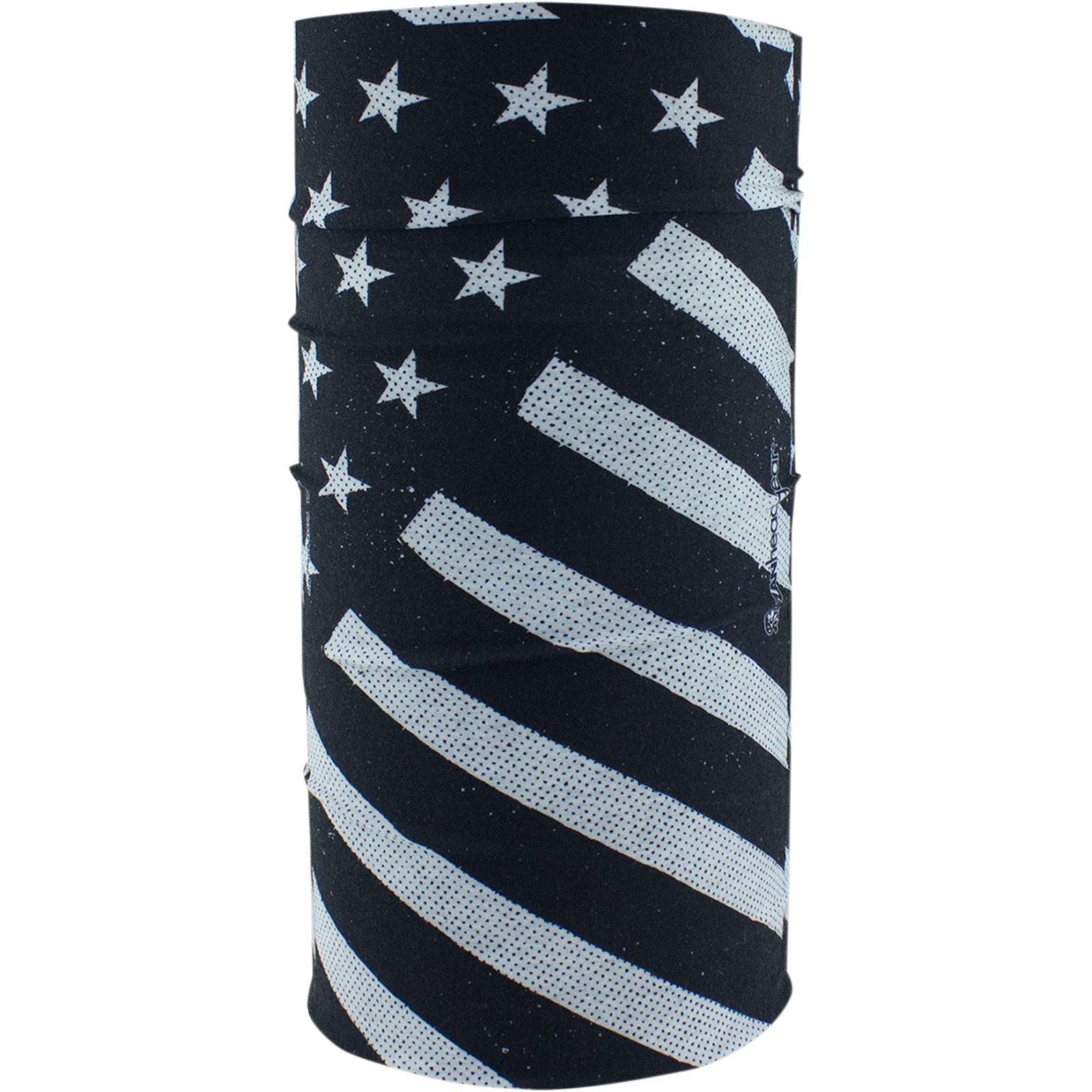 Zan Motley Tube - Black & White USA Flag TF091_501821