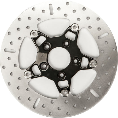 EBC Brakes Floating Brake Rotor Chrome with Black  Center FSD010BLK_139296