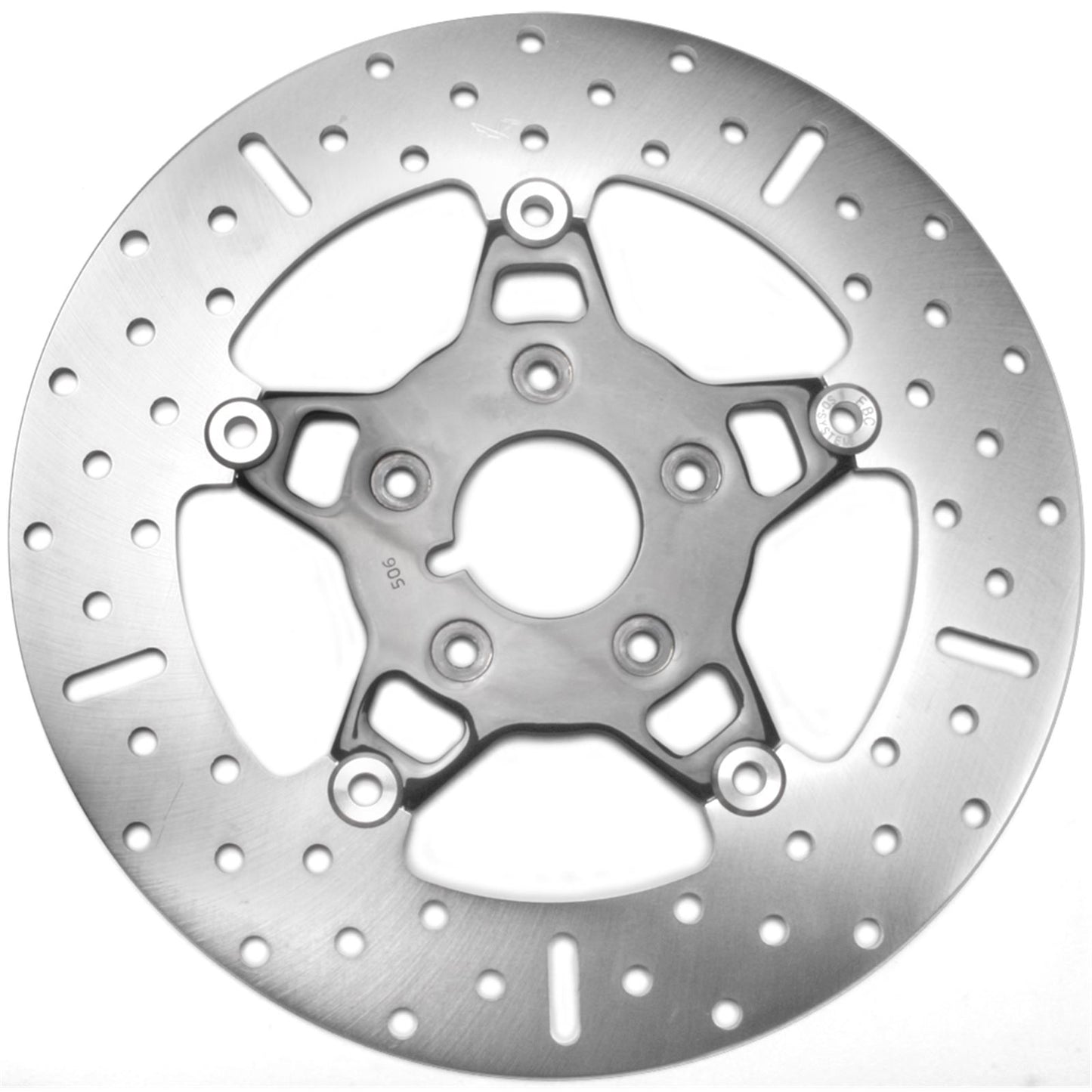 EBC Brakes Floating Brake Rotor Chrome with Black  Center FSD009BLK_139312