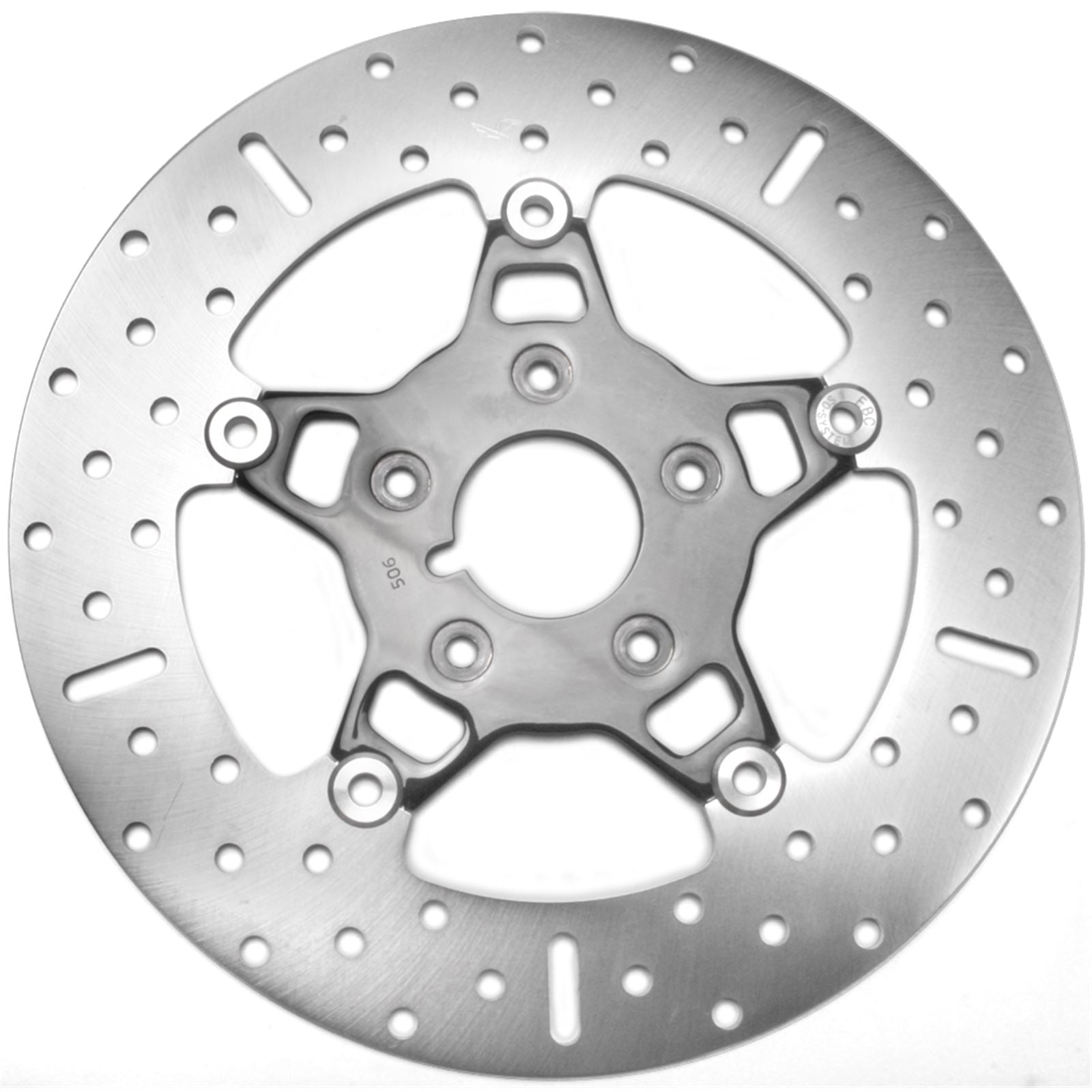 EBC Brakes Floating Brake Rotor Chrome with Black  Center FSD009BLK_139312