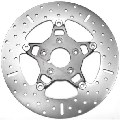 EBC Brakes Floating Brake Rotor Chrome with Black  Center FSD009BLK_139312