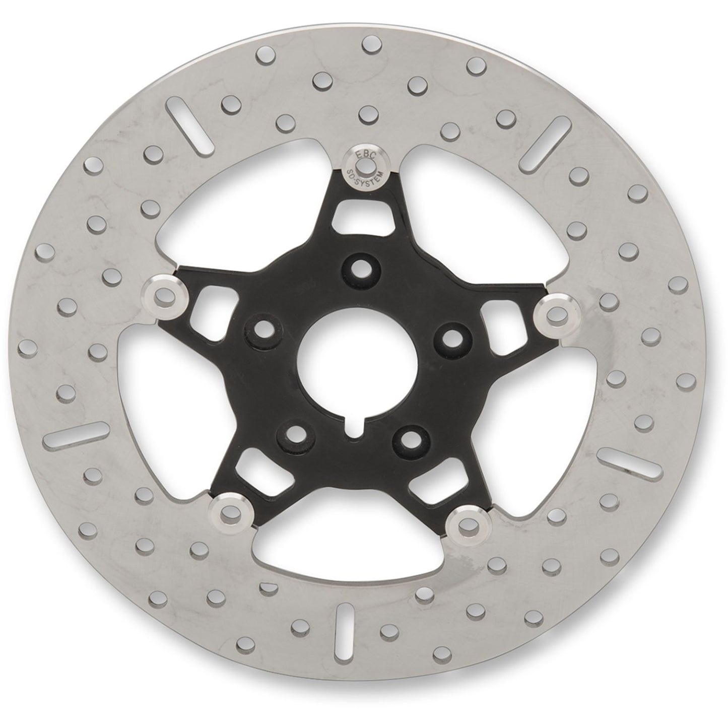 EBC Brakes Floating Brake Rotor Chrome with Black  Center FSD009BLK_378497