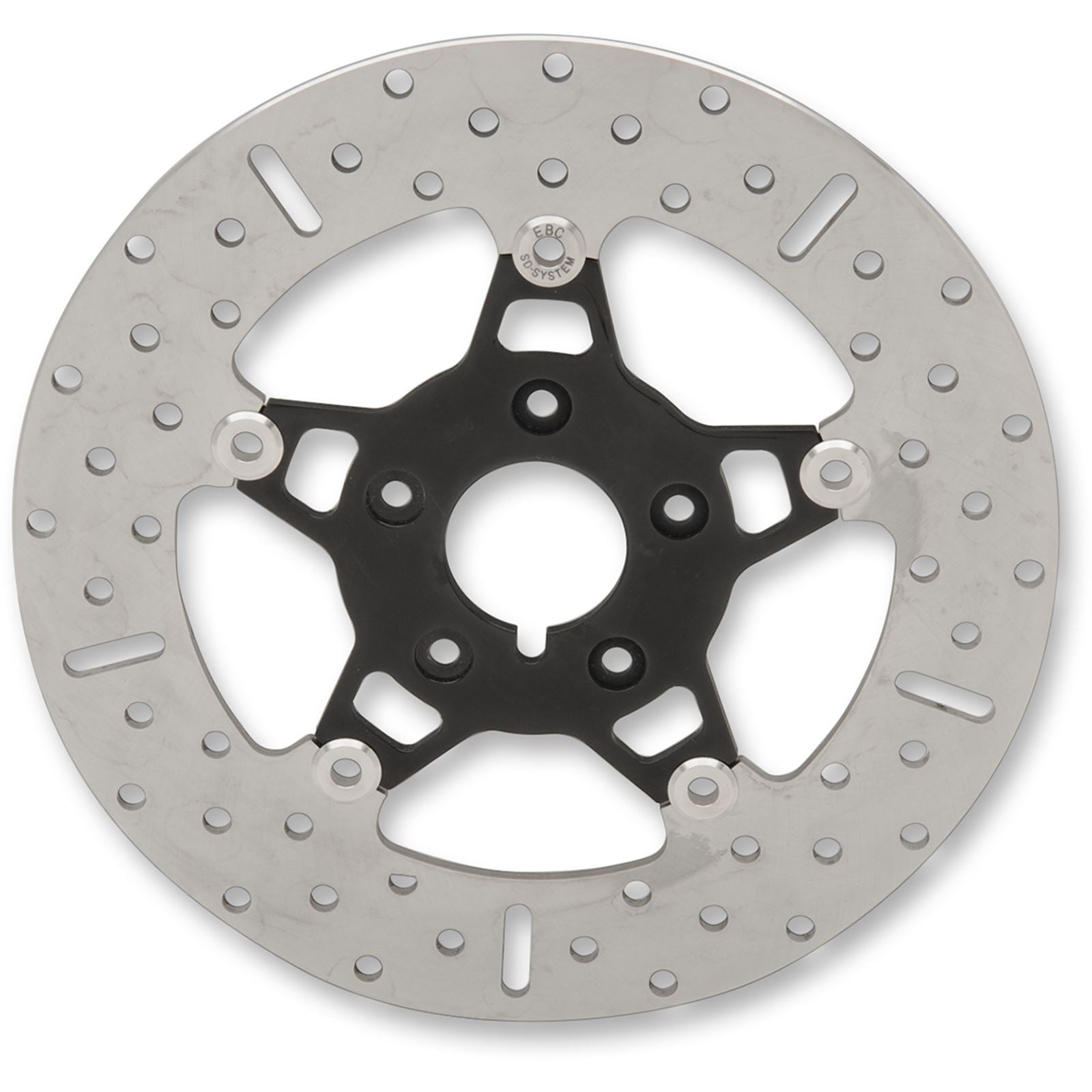 EBC Brakes Floating Brake Rotor Chrome with Black  Center FSD009BLK_378497