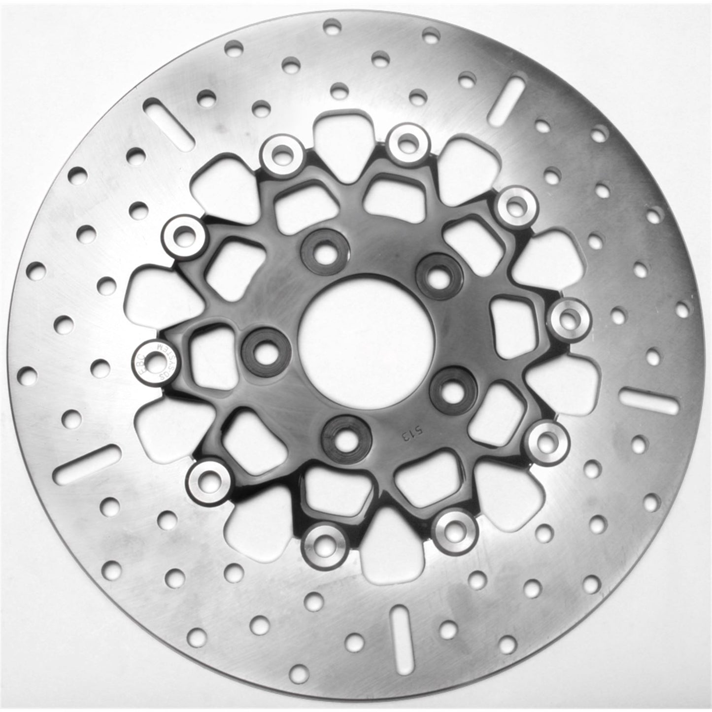 EBC Brakes Floating Brake Rotor Chrome with Black  Center RSD020BLK_139323