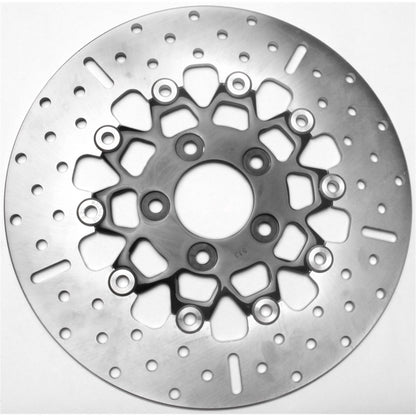 EBC Brakes Floating Brake Rotor Chrome with Black  Center RSD020BLK_139323