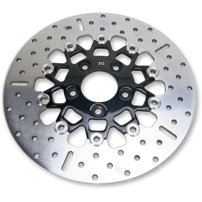 EBC Brakes Floating Brake Rotor Chrome with Black  Center RSD020BLK_378508