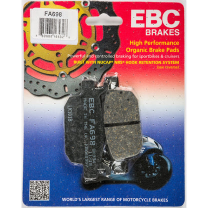 EBC Brakes Brake Pads FA-Series ARAMID FA698_139326