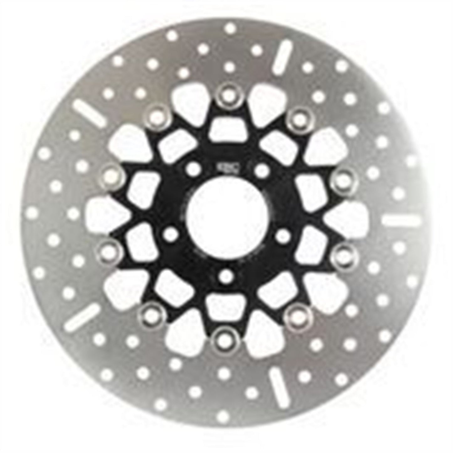 EBC Brakes Floating Brake Rotor Chrome with Black  Center RSD019BLK_139346