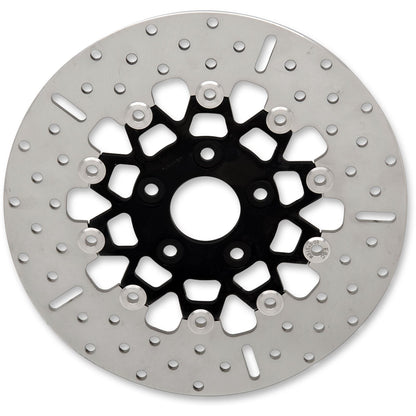 EBC Brakes Floating Brake Rotor Chrome with Black  Center RSD019BLK_378507