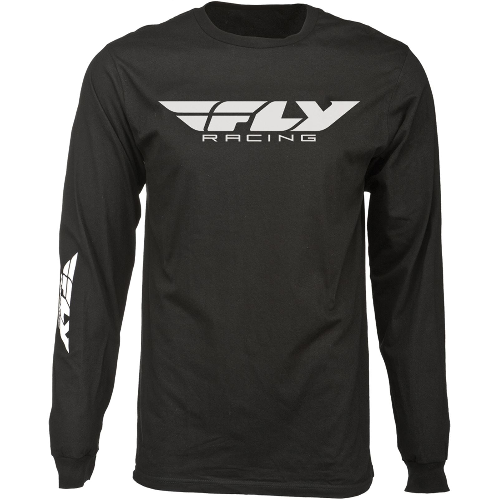 Fly Racing Fly Corporate Slim Fit Tee Black Medium 352-4140M_139676