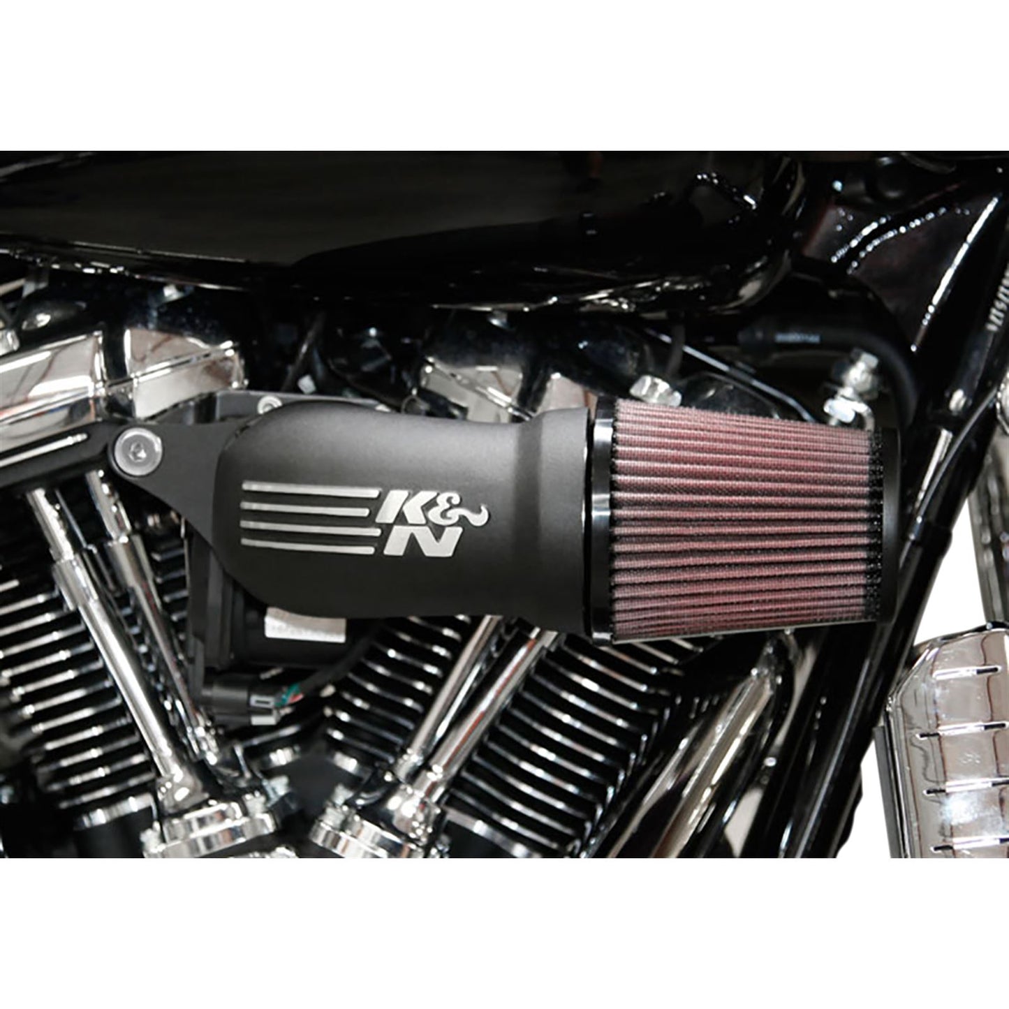 K&N Filters Aircharger Intake Black [MPN: 63-1139]_402581