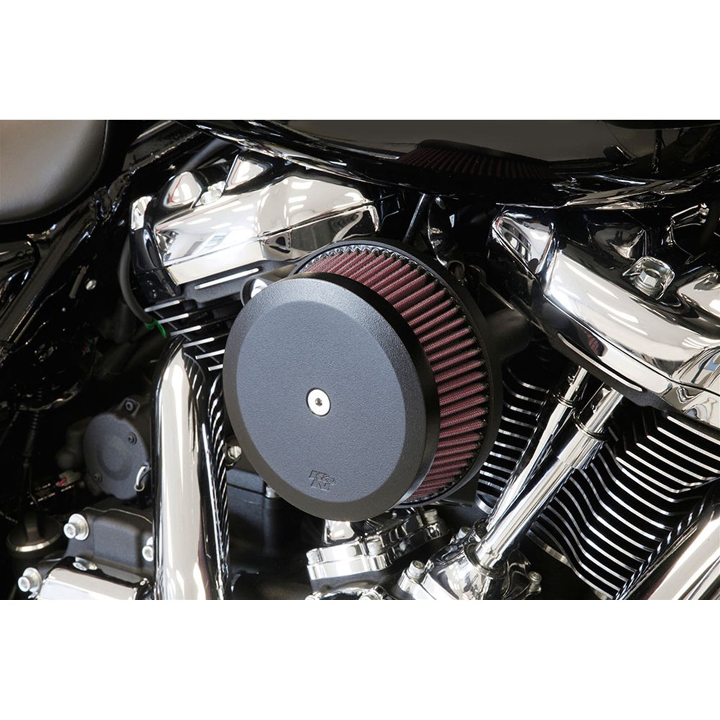 K&N Filters Street Metal Intake Hammer Black Finish [MPN: RK-3954B]_402564