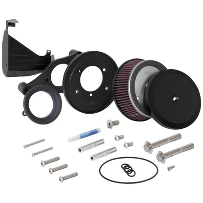 K&N Filters Street Metal Intake Hammer Black Finish [MPN: RK-3954B]_1749650