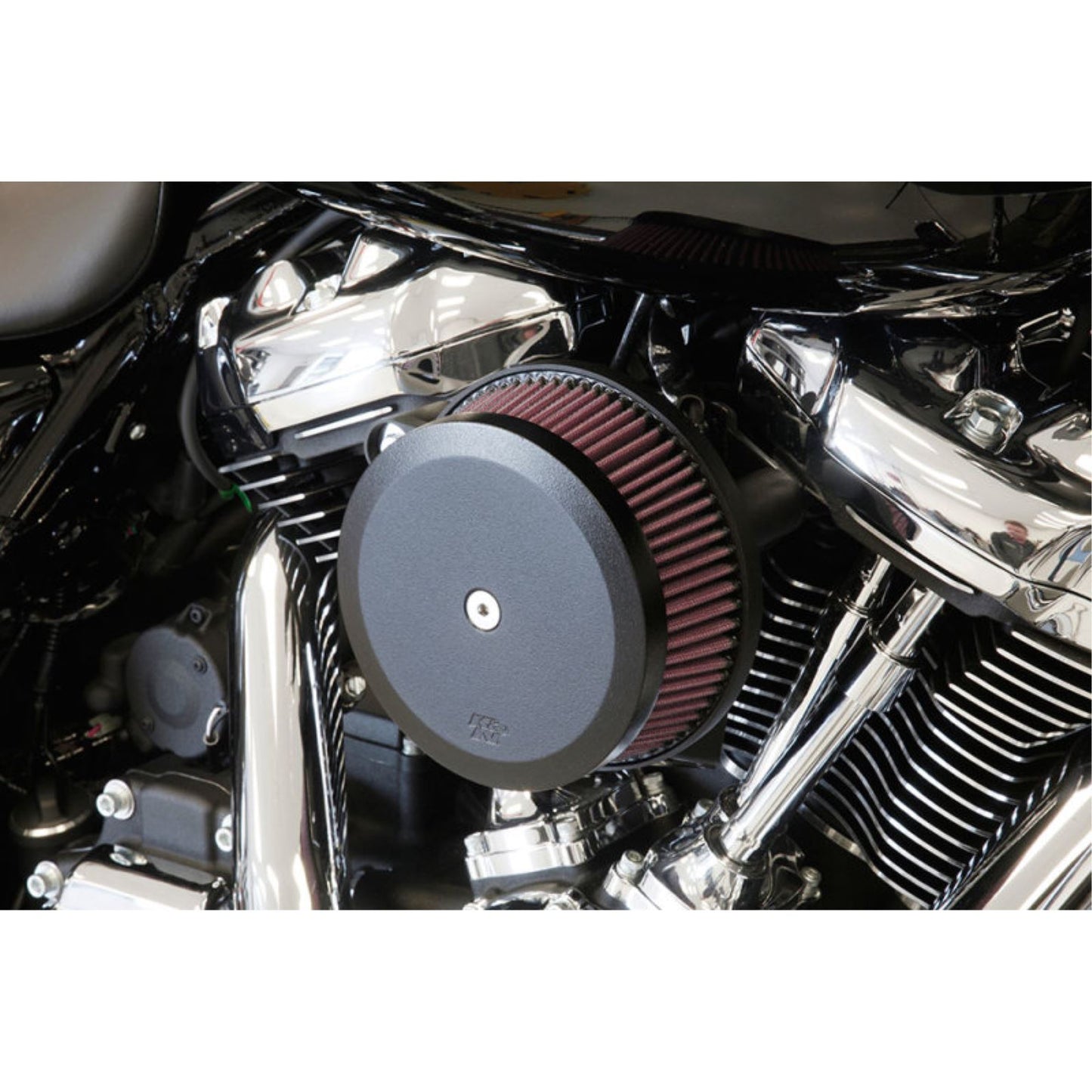K&N Filters Street Metal Intake Hammer Black Finish [MPN: RK-3954B]_1750133