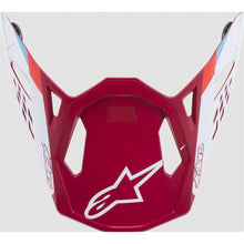 Alpinestars M8 Contact Helmet Visor Red/White [MPN: 8981219-3000-M8]_873362