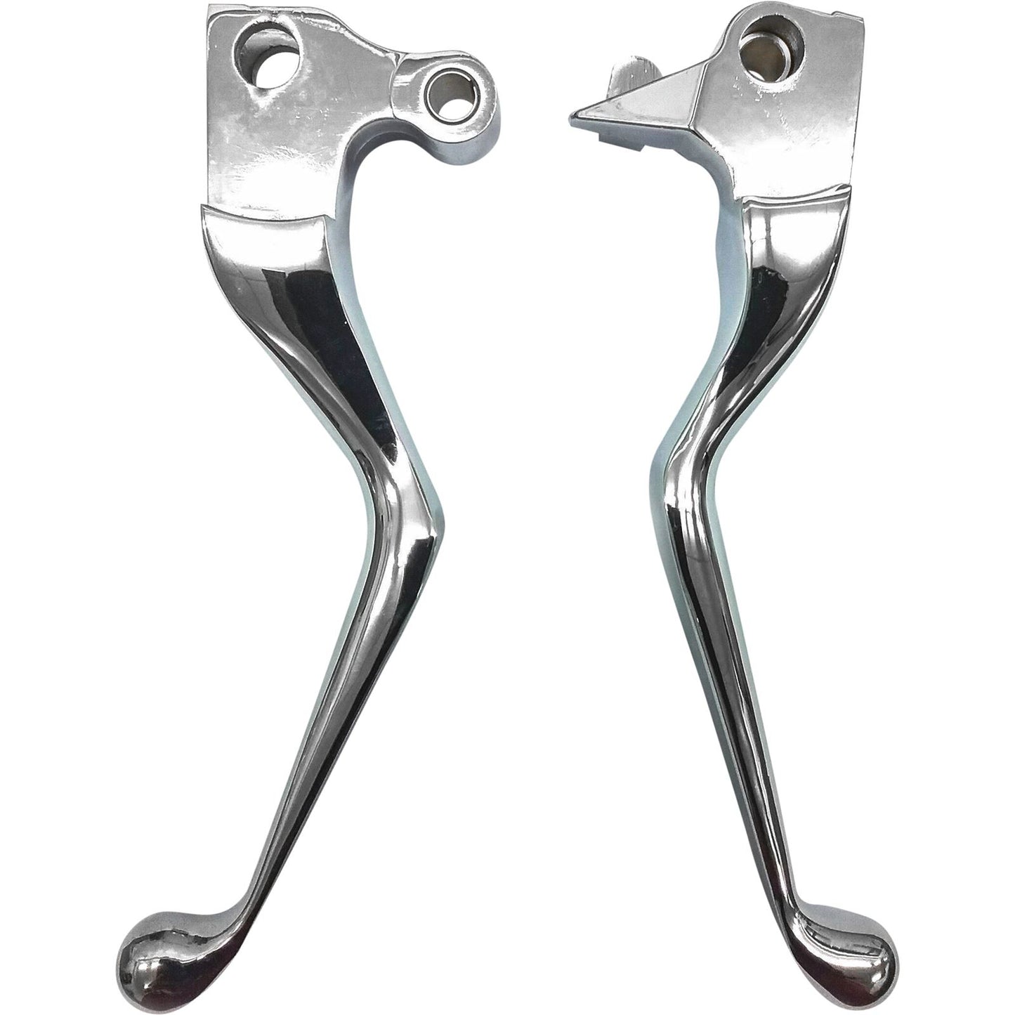 Harddrive Smooth Lever Set Chrome  [MPN: 053830]_140308