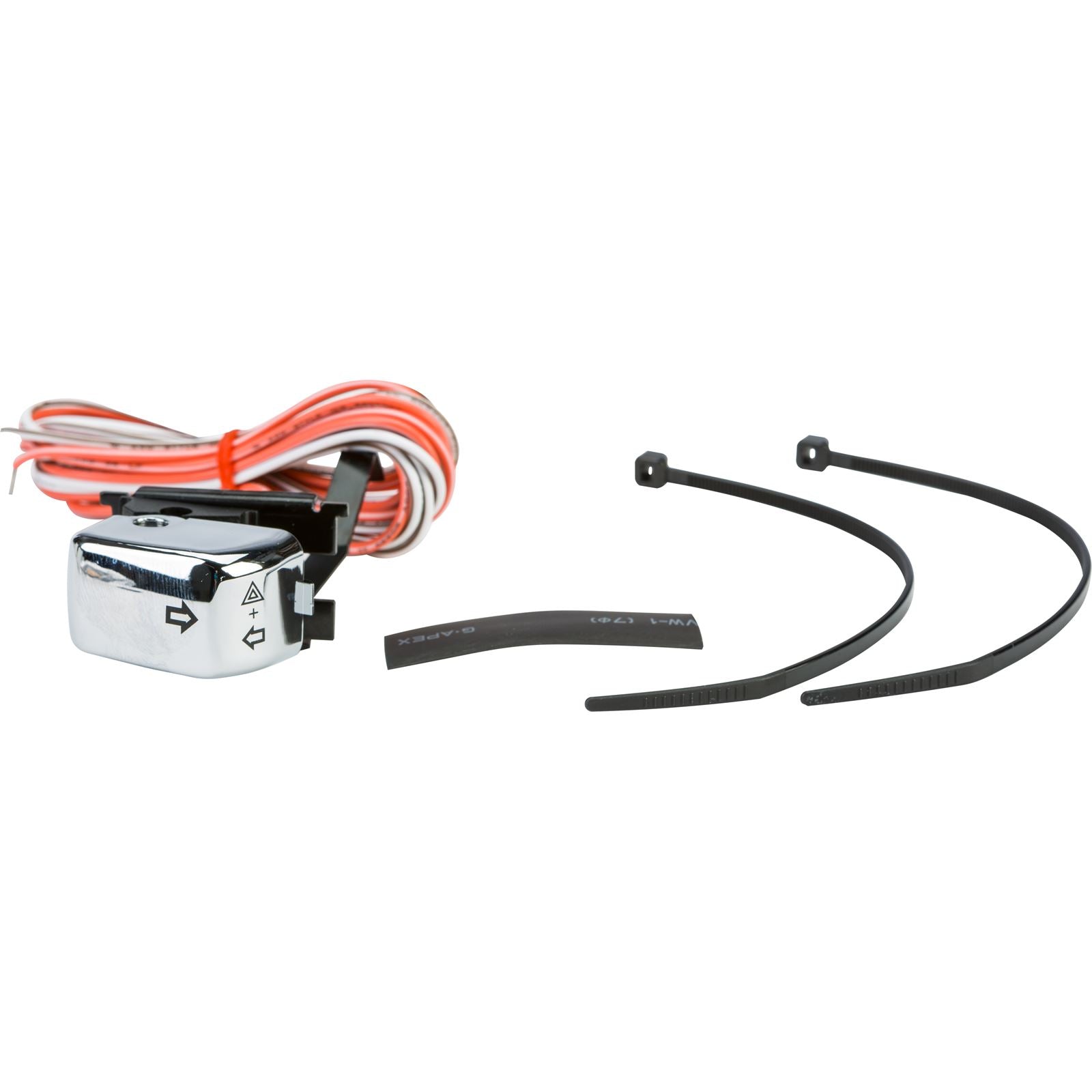 Harddrive Right Turn Signal Chrome Black Letters Replaces OEM 71591-96 371006_140957