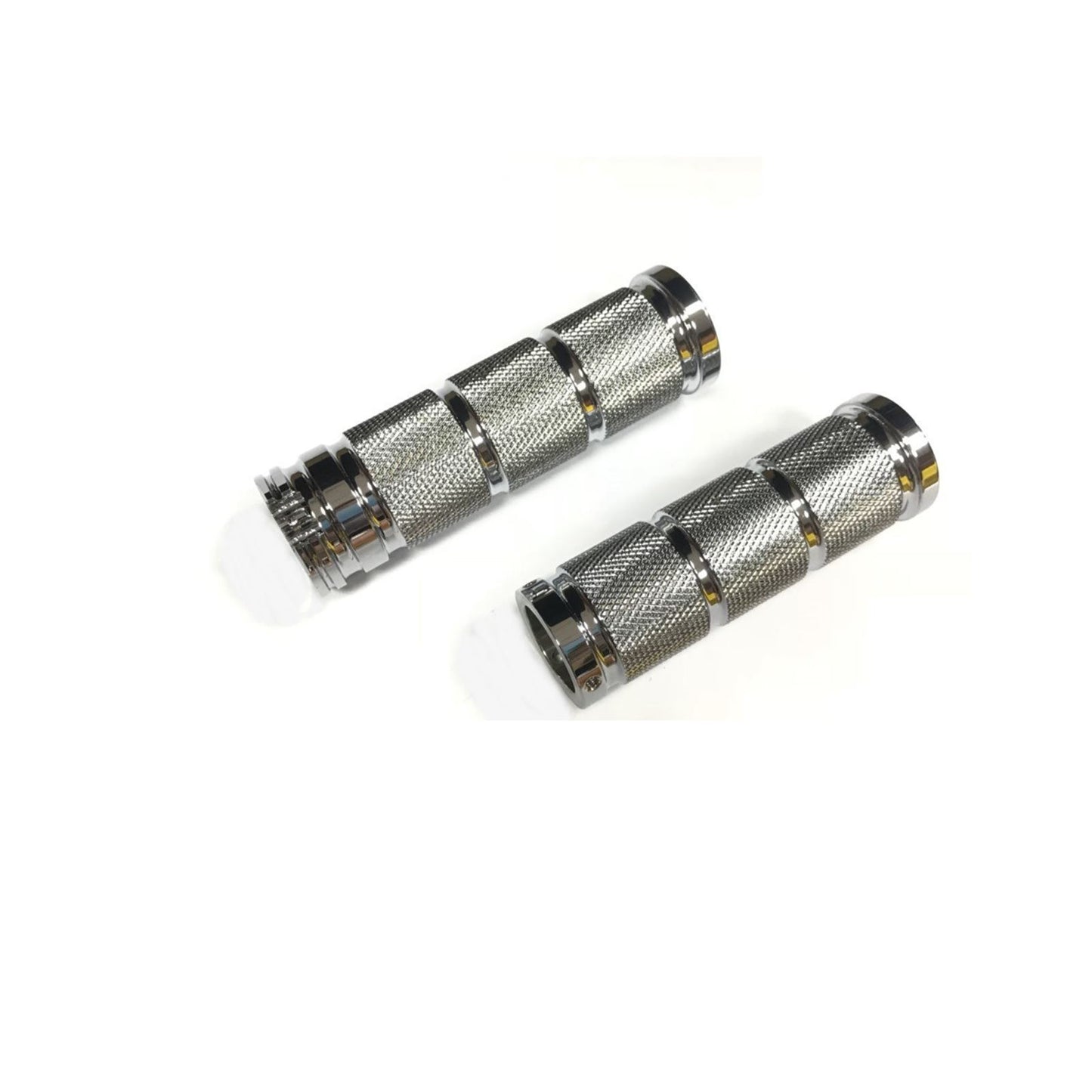 Harddrive Grip Set Retro Chrome  Dual Cable 353006_140971