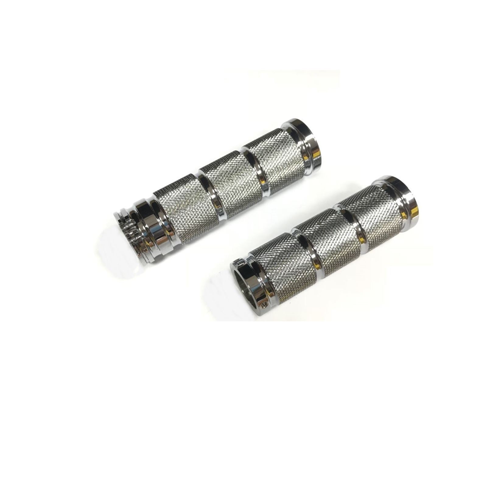 Harddrive Grip Set Retro Chrome  Dual Cable 353006_140971