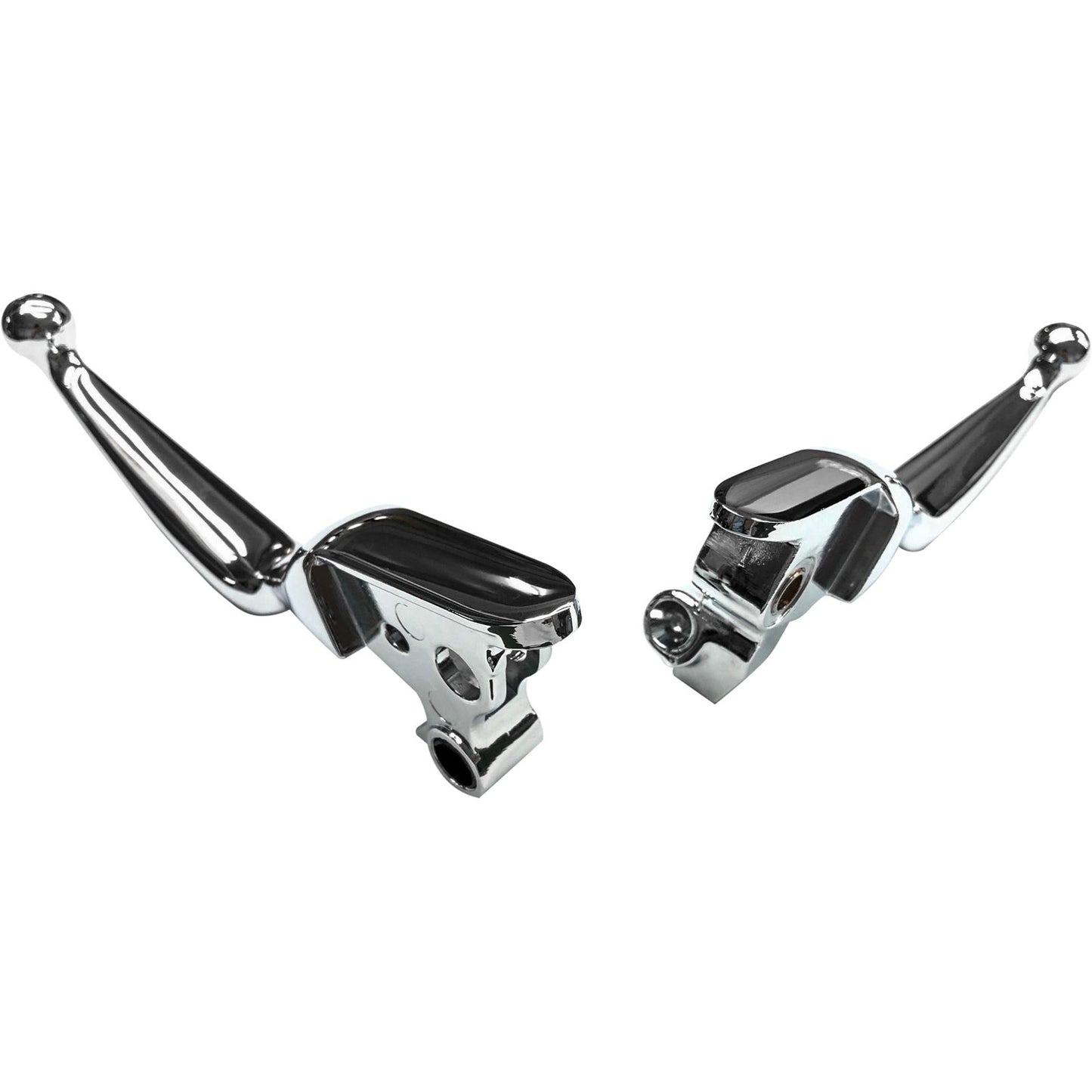 Harddrive Smooth Lever Set Chrome  with Cable Clutch 053814_140973