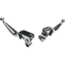 Harddrive Smooth Lever Set Chrome  with Cable Clutch 053814_140973