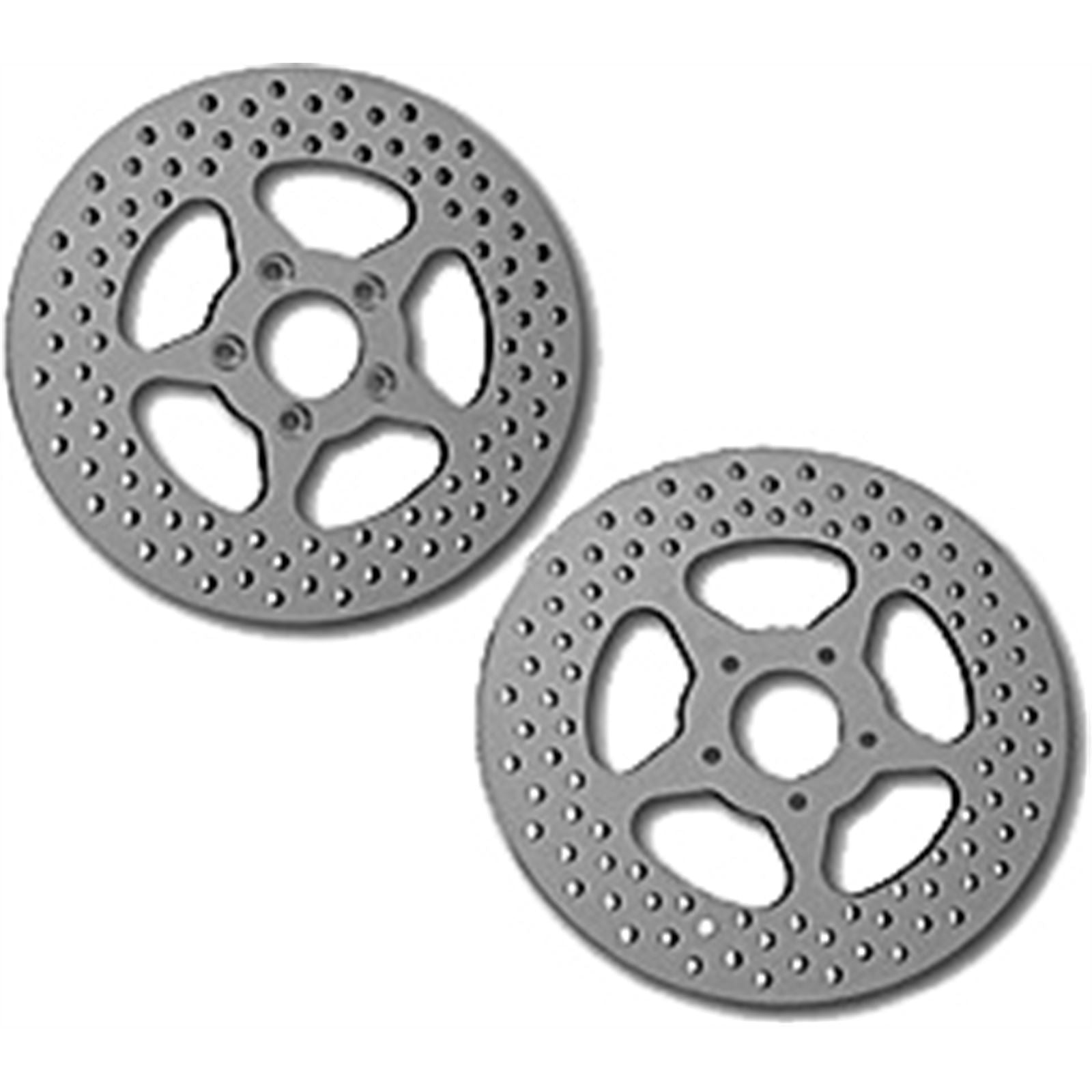 Harddrive Drilled Vented Rotor Rear 144605_141005