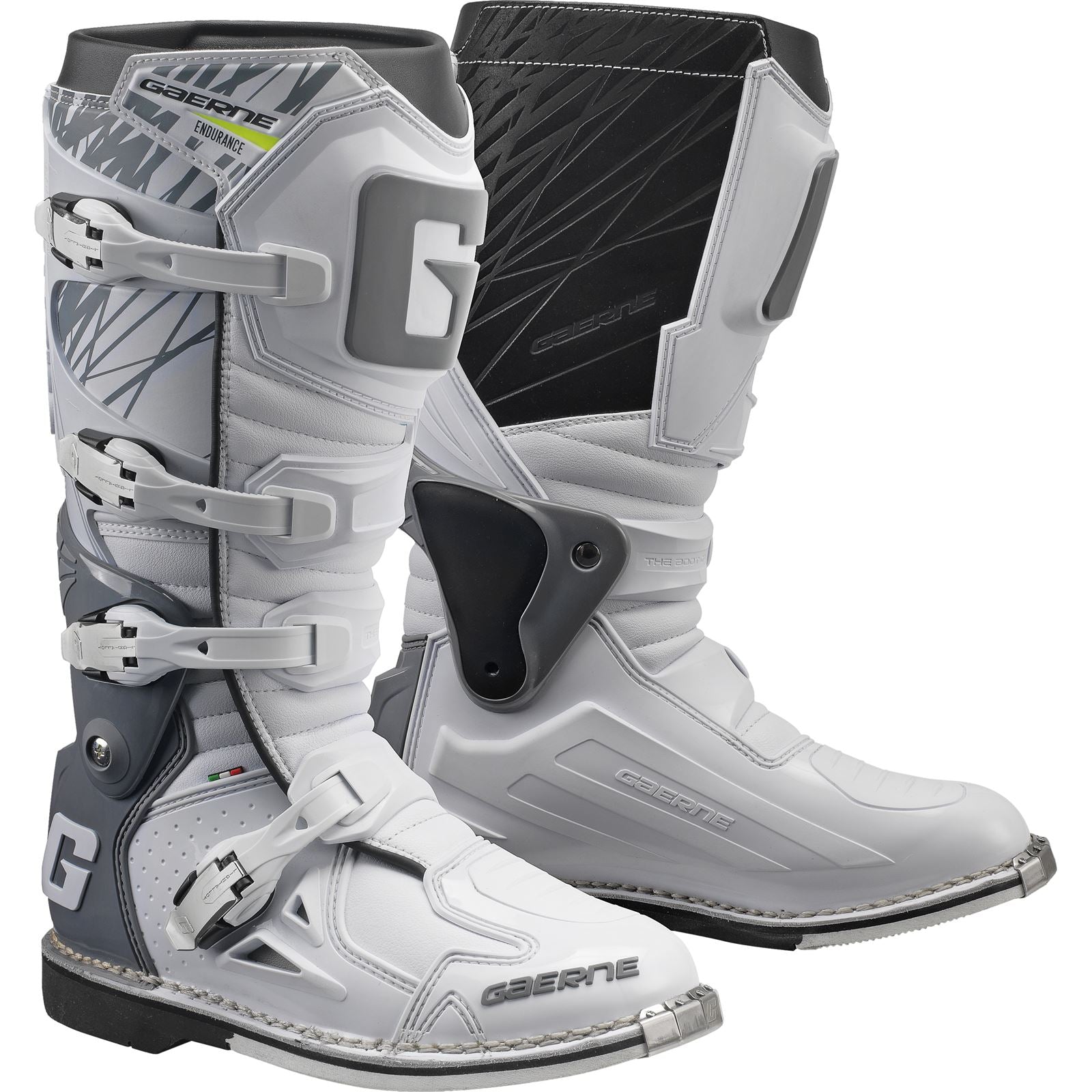 Gaerne Fastback Boots White Size 08 [MPN: 2196-004-08]_141177