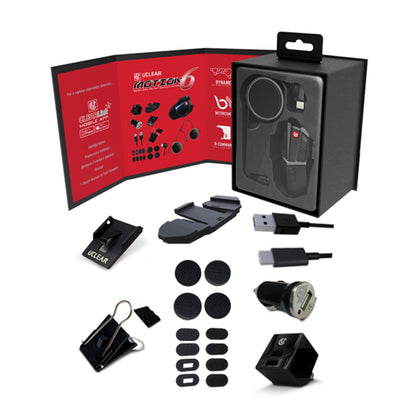 UClear Motion 6 Bluetooth Helmet Audio System - Single Kit 180508_141379
