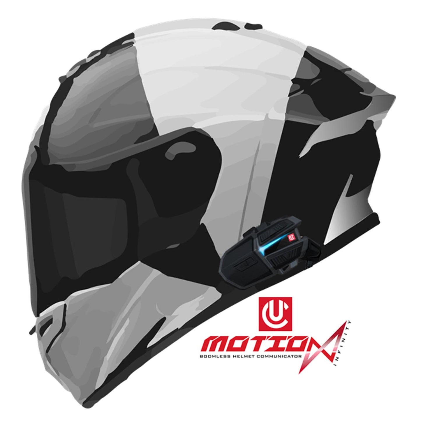 UClear Motion Infinity Bluetooth Helmet Audio System - Dual Kit 180511_141397