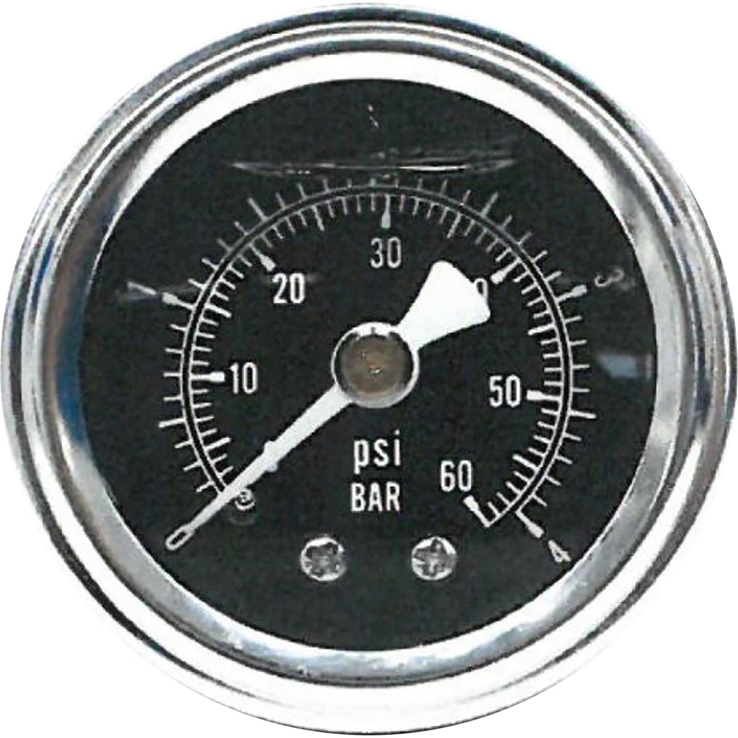 Harddrive Oil Pressure Gauge 60PSI Black 169700_141524