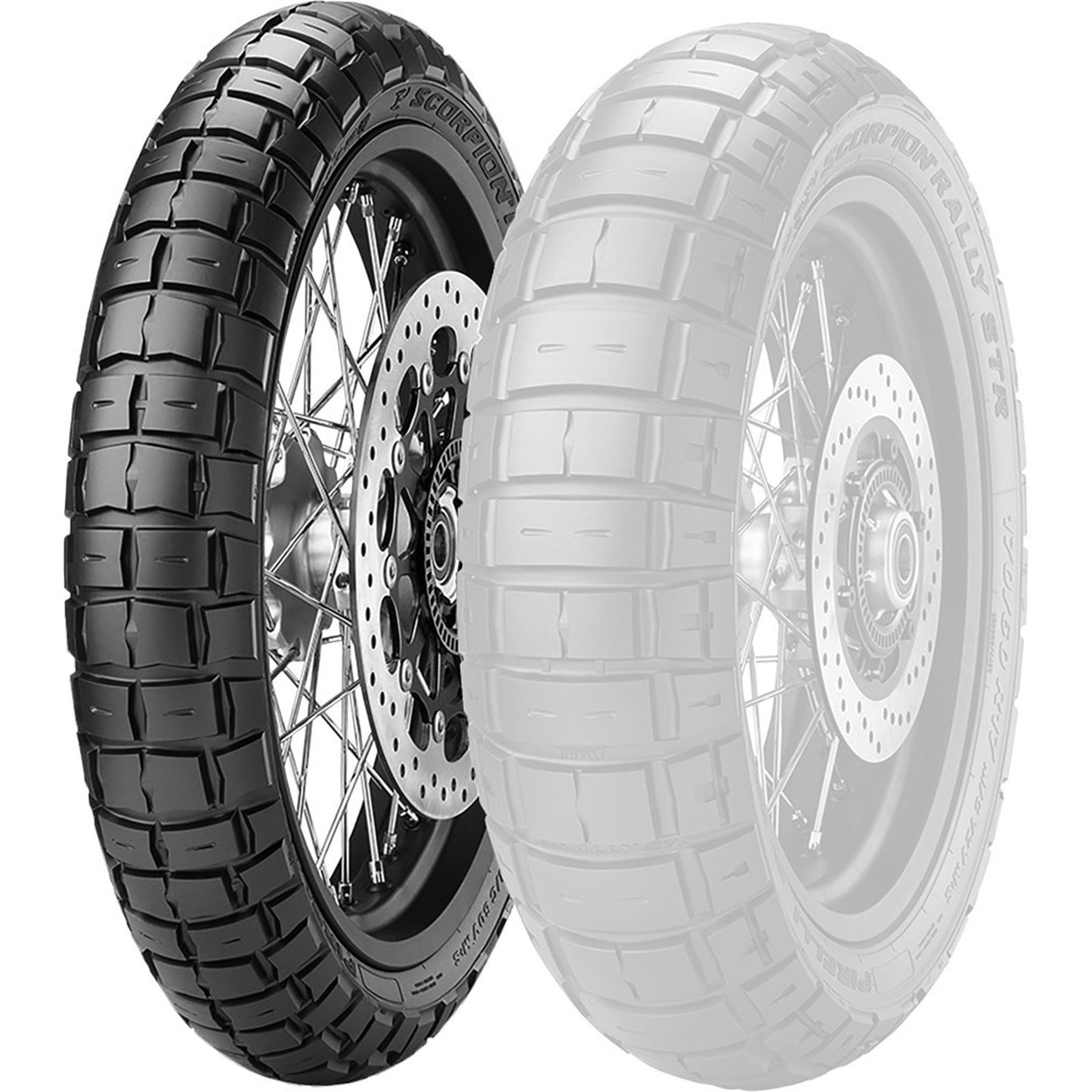 Pirelli - Powersports Scorpion Rally Tire - 110/70R17 54H 2808100_142101