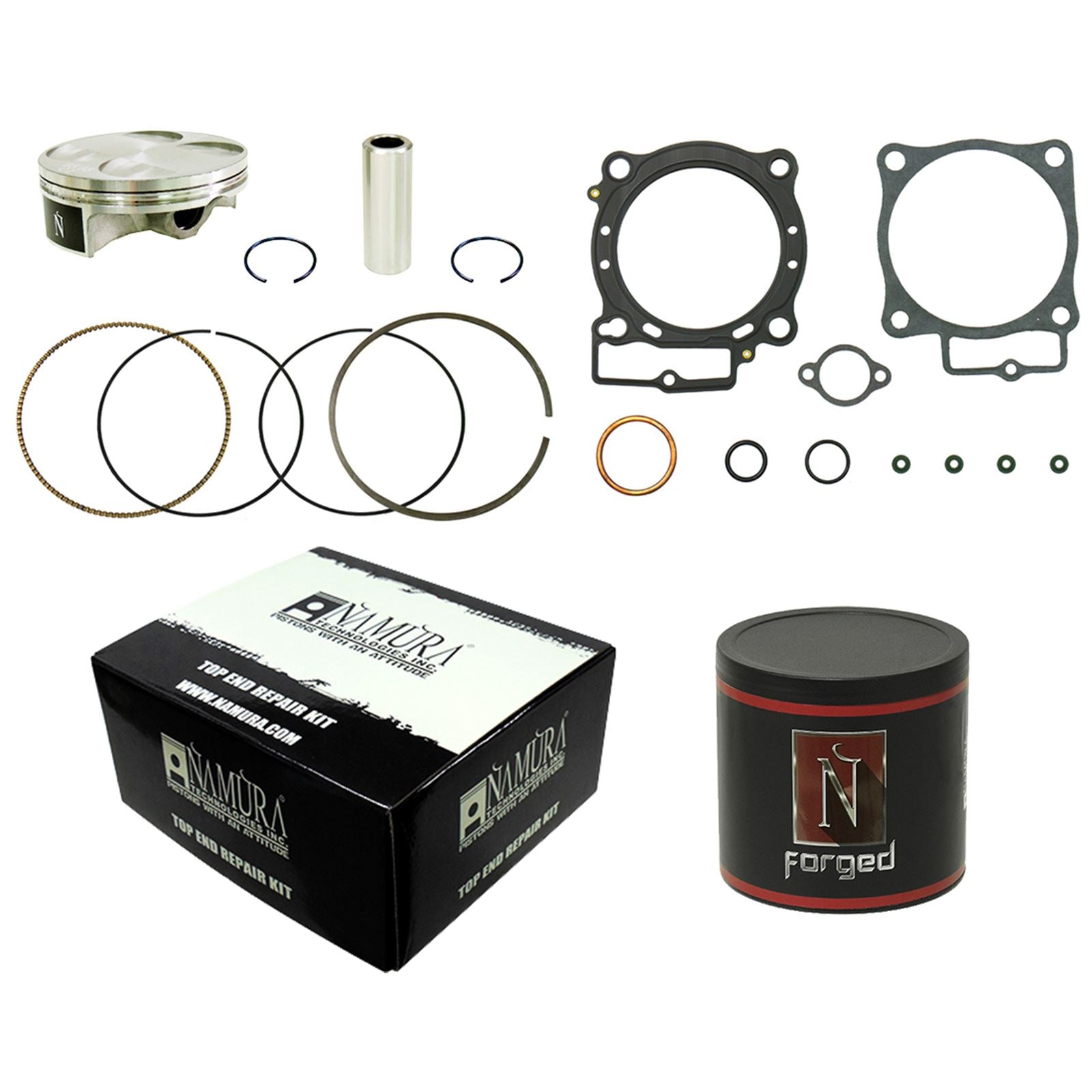Namura Top End Repair Kit Forged Piston [MPN: FX-10046K]_538169