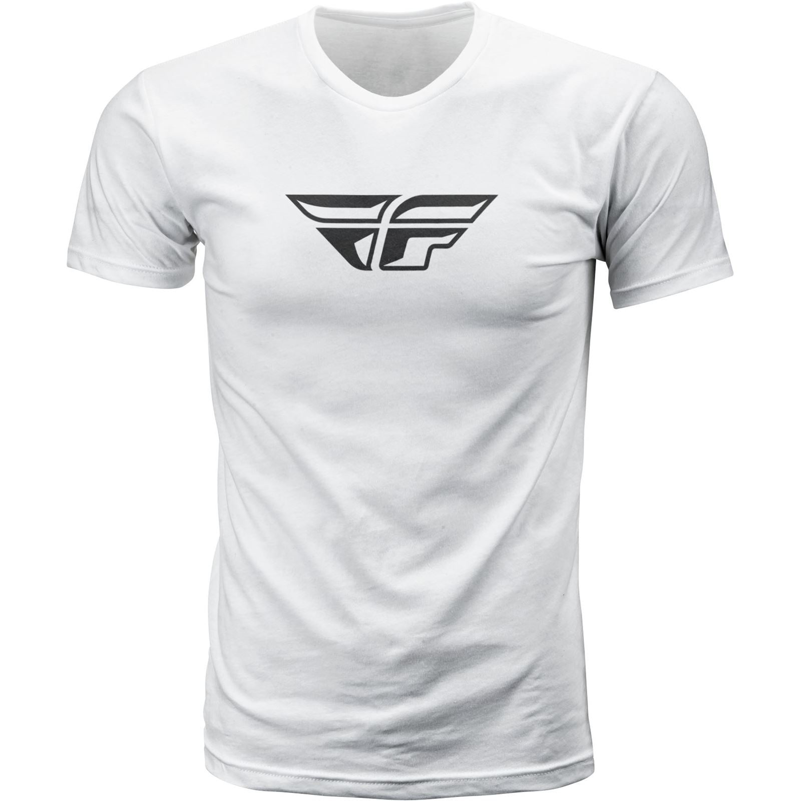 Fly Racing Fly F-Wing  Tee White Small  352-0614S_142395