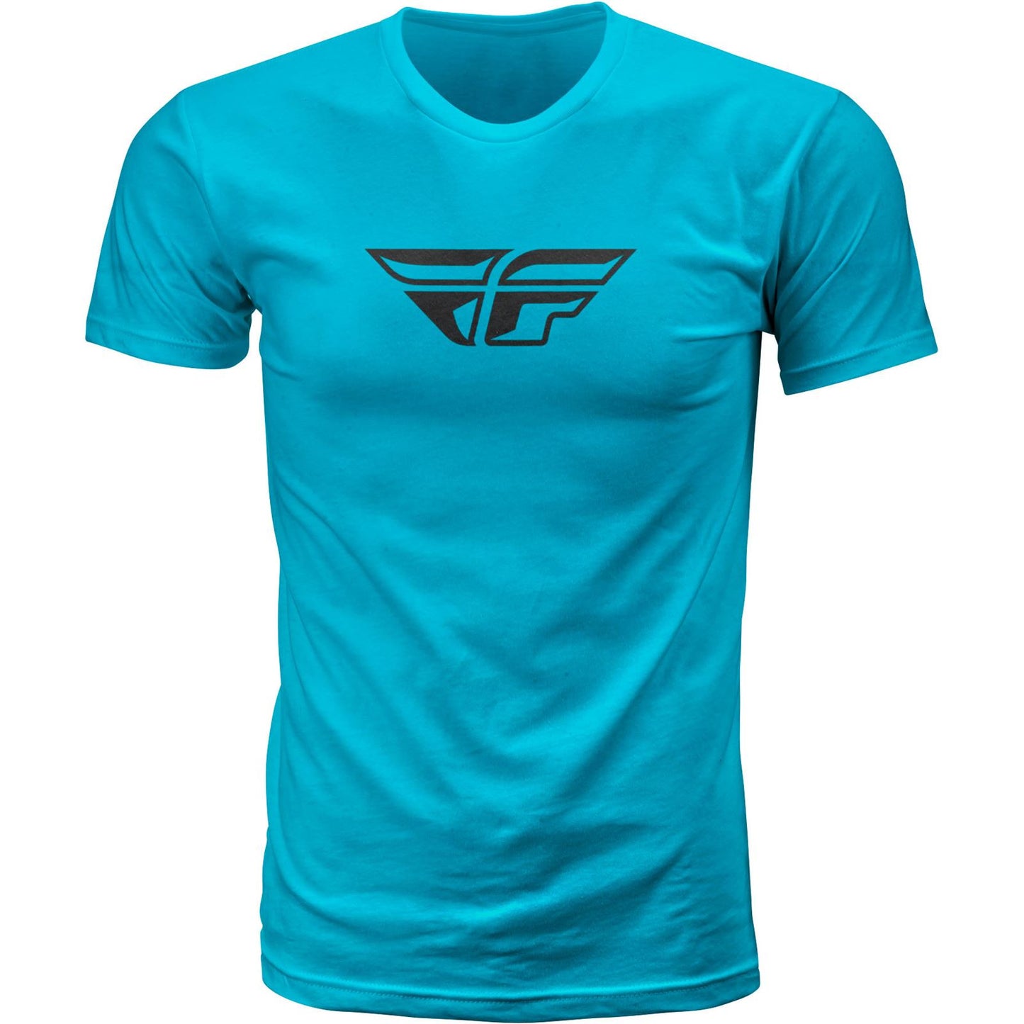 Fly Racing Fly F-Wing  Tee Turquoise Small  352-0618S_142427