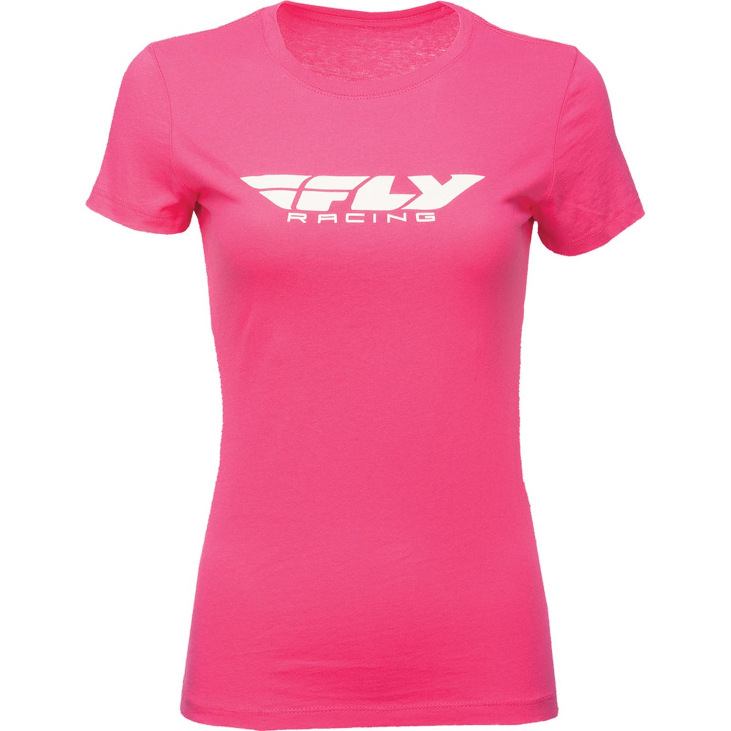 Fly Racing Fly Women's  Corporate Tee Raspberry Medium  356-0378M_142626