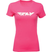 Fly Racing Fly Women's  Corporate Tee Raspberry Medium  356-0378M_142626