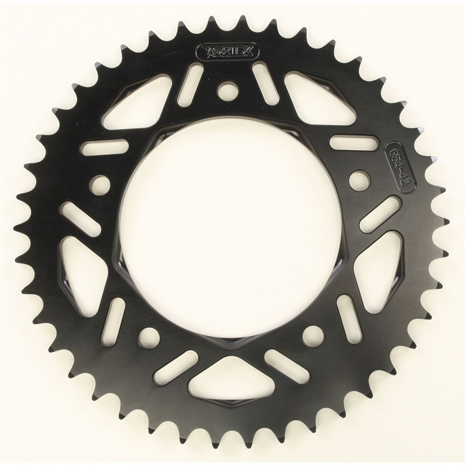Vortex F5 Rear Aluminum Sprocket Black - 525 - 42-Tooth 654K-42_142641