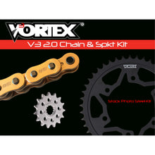 Vortex Sprocket/Chain Kit Gold with Steel Rear Sprocket [MPN: CKG6465]_1897798