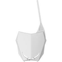 Polisport Restyle Front Number Plate - White 8666600001_142726