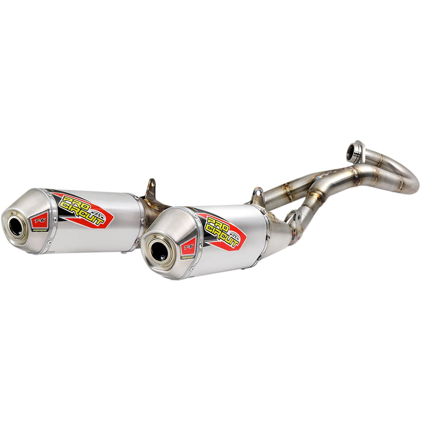 Pro Circuit T-6 Dual Exhaust System for Honda CRF450R '19 [MPN: 0111945G2]_457508