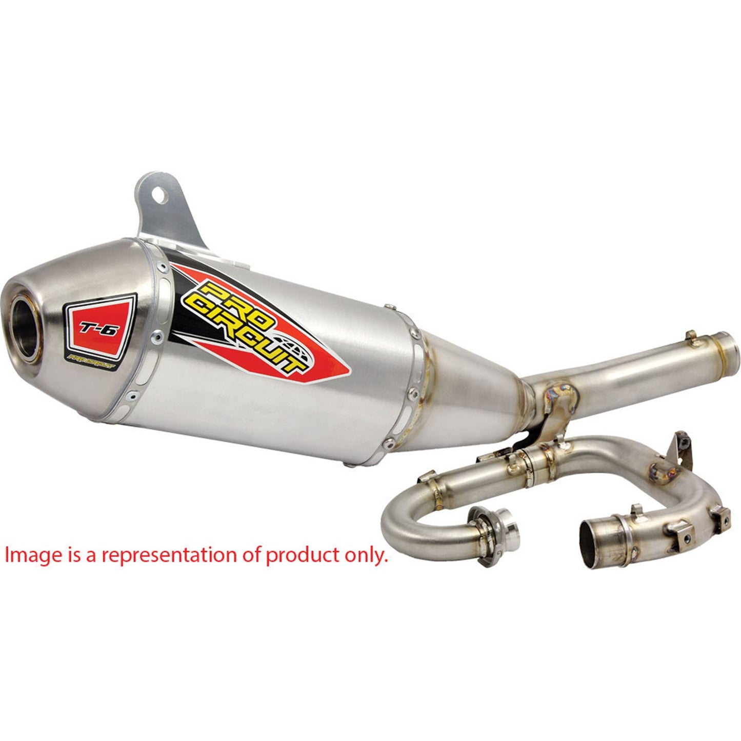 Pro Circuit T-6 Stainless System for KTM 250SXF/Husqvarna FC250 [MPN: 0151925G]_142821
